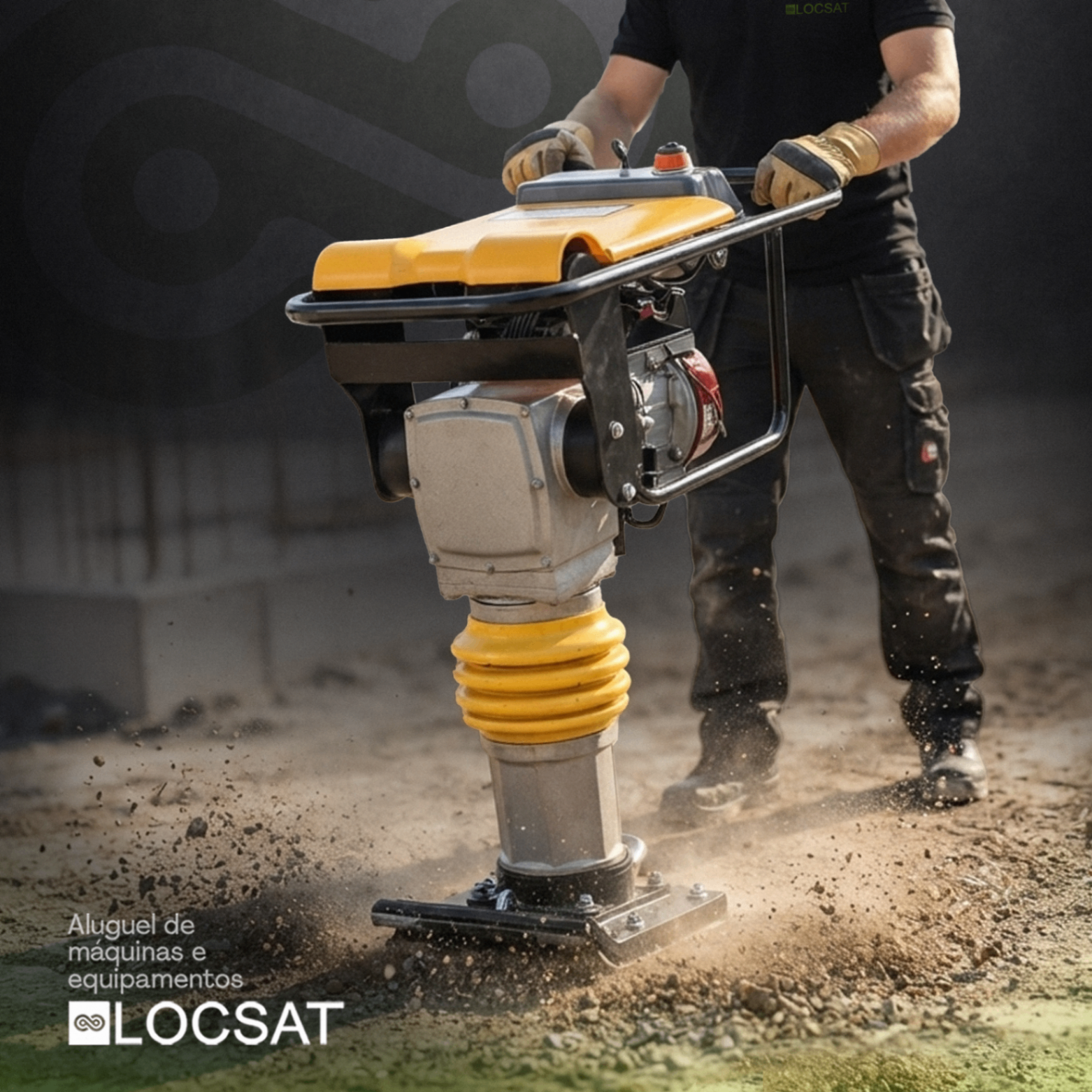 Compactador de solo LOCSAT